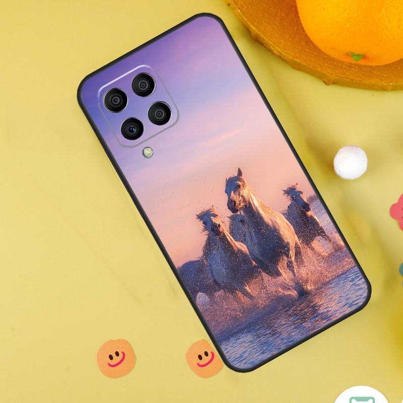 Horses Running Case For Samsung Galaxy M20 M35 M55 M15 M32 M16 M36 M56 M54 M23 M52 M34 M14 M11 M31 M13 M53 Samsung M15