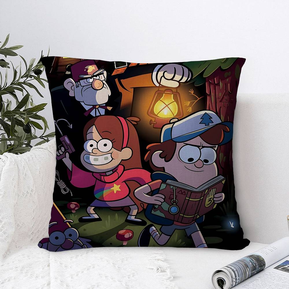 Classic Cartoon G-Gravity Cute F-Falls Personalized Pillow Cover Kids Bedroom Wild Party Decor Pillowcase Kid Birthday Gift