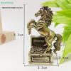 Brass Zodiac Horse Statue Ornament Miniatures Crafts Office Home Decor