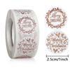 50-500pcs Merry Christmas Sticker Christmas Party Decoration Gift Box Sealed Sticker Envelope Sticker Home Decor Baking Tags