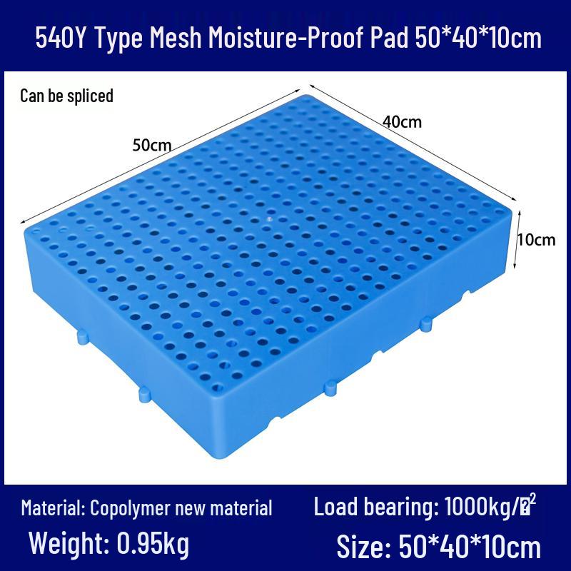 Moisture-Proof Interlocking Plastic Pallet Tray for Warehouse Storage