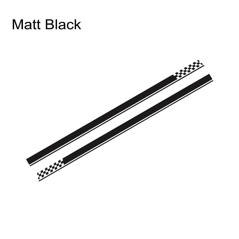 2Pcs Racing Style Car Stickers For Renault Clio RS R.S. MK2 MK3 MK4 Side Door Body Skirt PVC Film Decals Auto Tuning Accessories