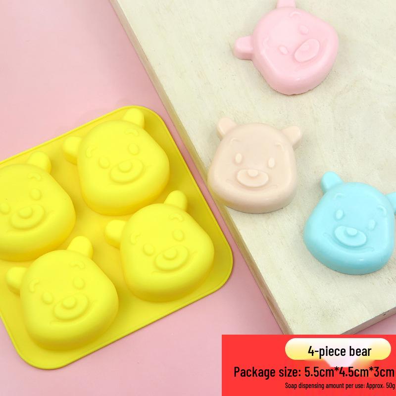 Silicone Soap Mold Making Set for DIY and Children's Homemade Breast Milk Soap