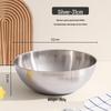 ZISIZ Stainless Steel Mixing Bowls Set