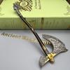 17cm Metal Dauntless Shield Leviathan Ax Kratos God of War Game Peripherals Home Ornament Decoration Collection Toy for Male Boy