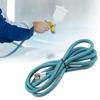 1.8M Woven  Brush Hose     Tool 1/8" To 1/8" Adaptor Fitting