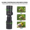 Monocular Telescope Long Range With Smartphone Holder And Tripod 10-300x40mm For Outdoor Bird Watching