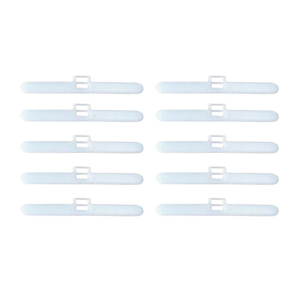 Double Hole Curtain Clip Vertical Blind Replacement Parts Repair Hanger Durable PP Hook for Home Window Slat Accessories