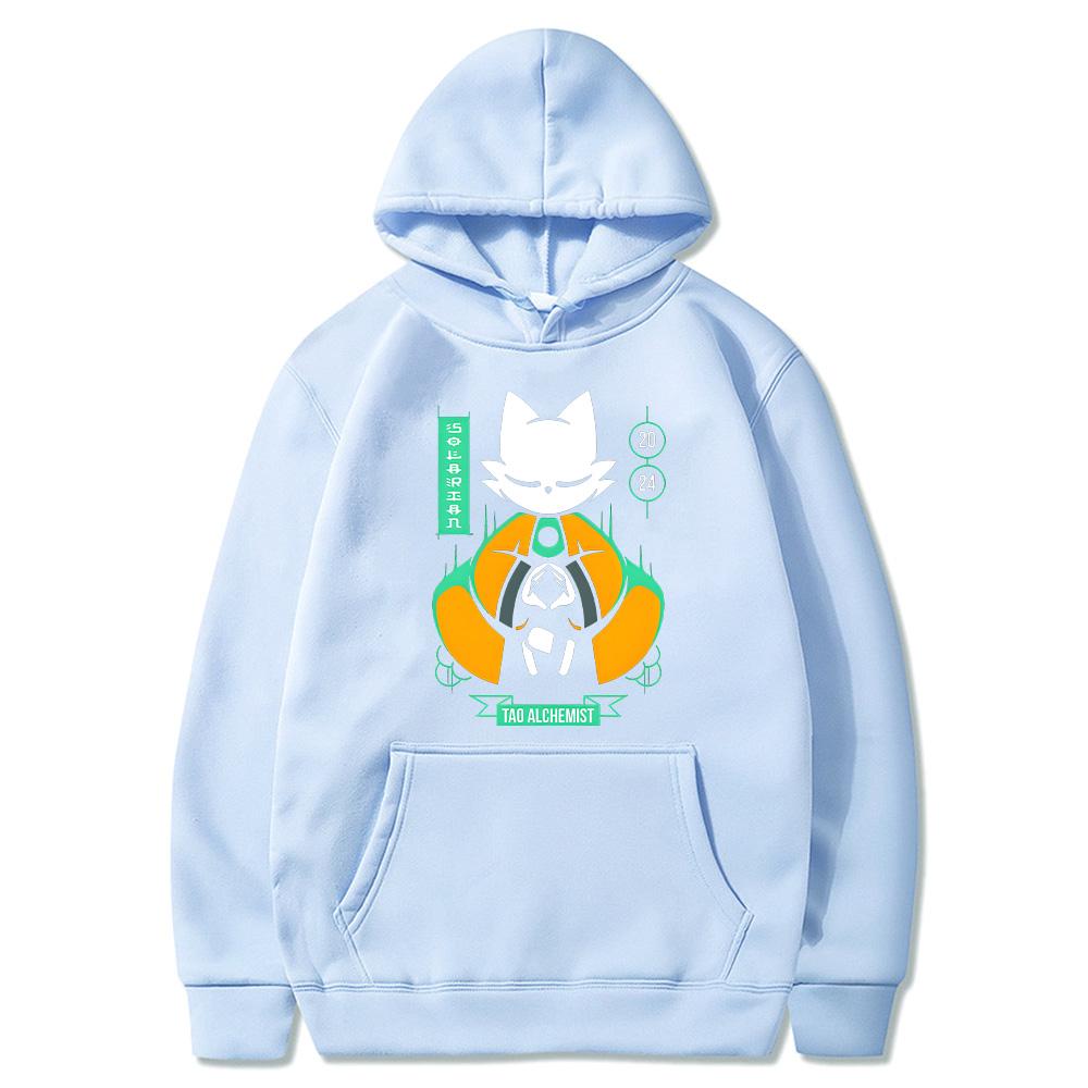 Nine Sols Hoodies Yi "Tao Alchemist" Character Sweatshirts Hot Game Cartoon Print Clothes High Street Casual Pullovers