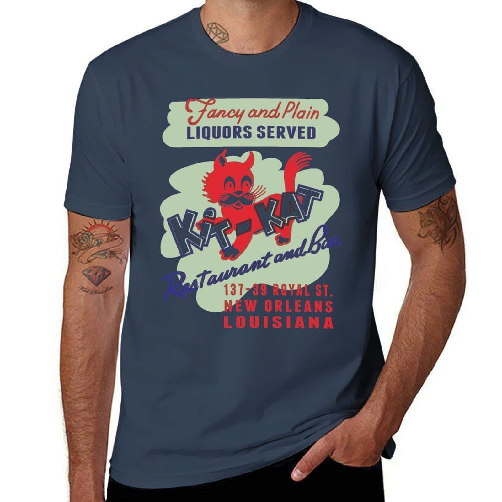 

KitKat Restaurant TShirt Large Size Soft Cotton TShirt S