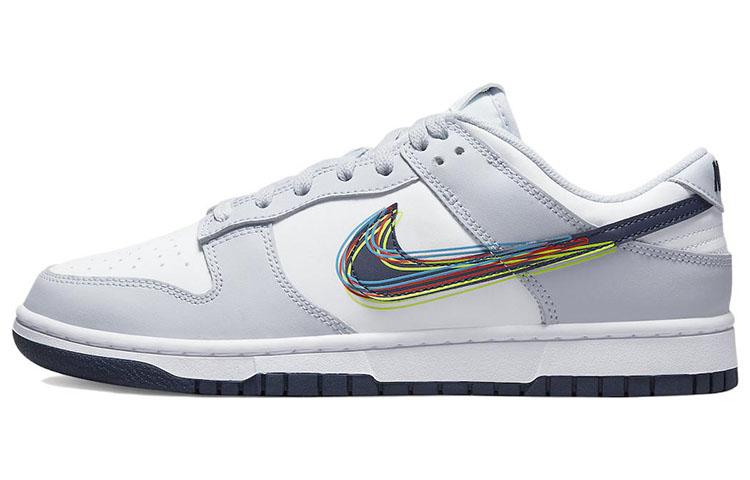 Nike Dunk Low  3D Swoosh  DV6482-100 40.5