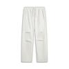 Women's Fleece-Lined Retro Straight-Leg Sweatpants AKLV956