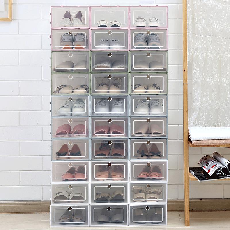 transparent shoe storage bolsas