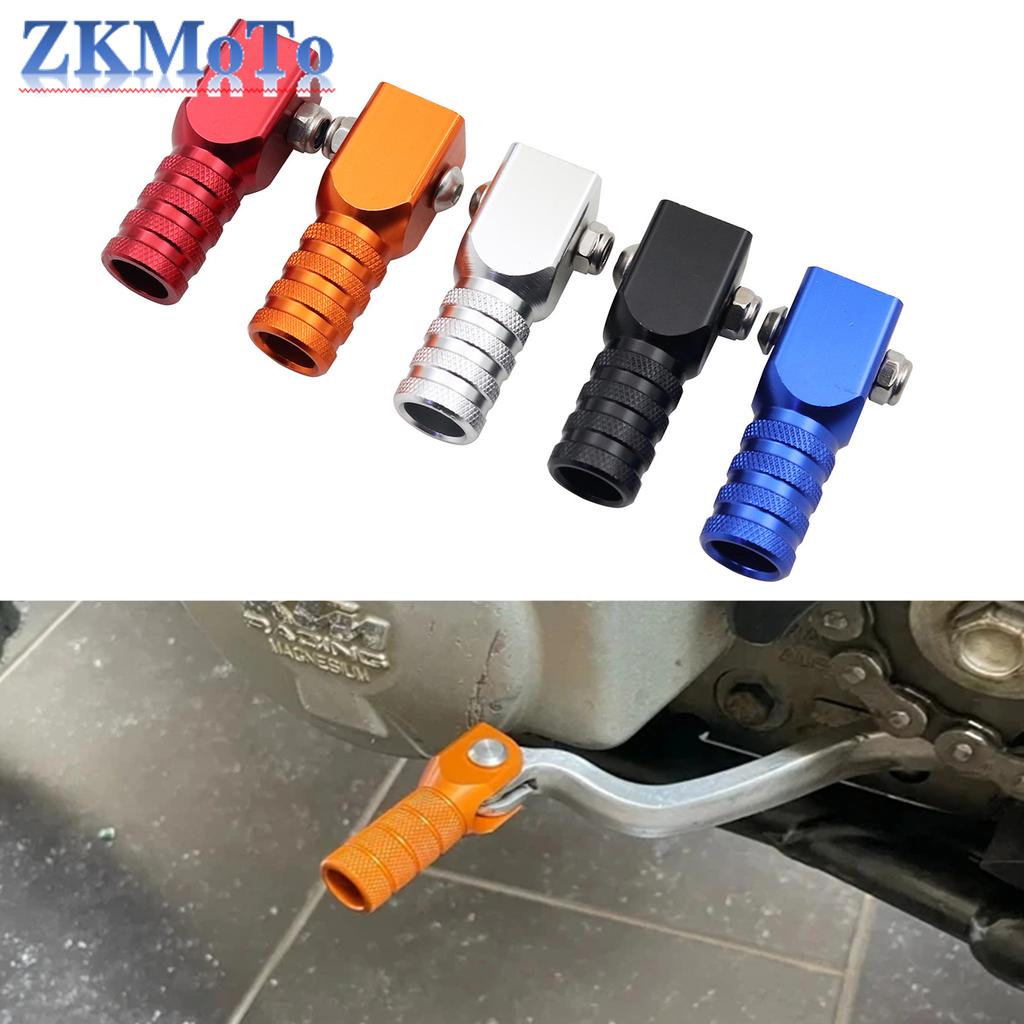 CNC Aluminum Billet Gear Shifter Shift Lever Tip Replacement For SX SXF EXC EXCF XCW XCF SMR CRF YZF WRF KXF KLX RMZ MX Enduro