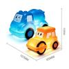 Light Up Car Playset Bath Toys LED Sensory Soft Vinyl Floating Water Play Toys for Bathtub & Pool Toddler Toys for 3 4 5 Years