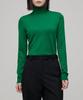 MUSINSA STANDARD WOMAN Women'S Merino Wool Blend High-Gauge Turtleneck Knit [Green]