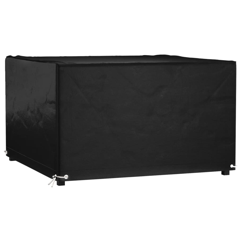 Vidaxl Abdeckung für Gartenmöbel, 8 Ösen, 132X132X80 Cm, Quadratisch