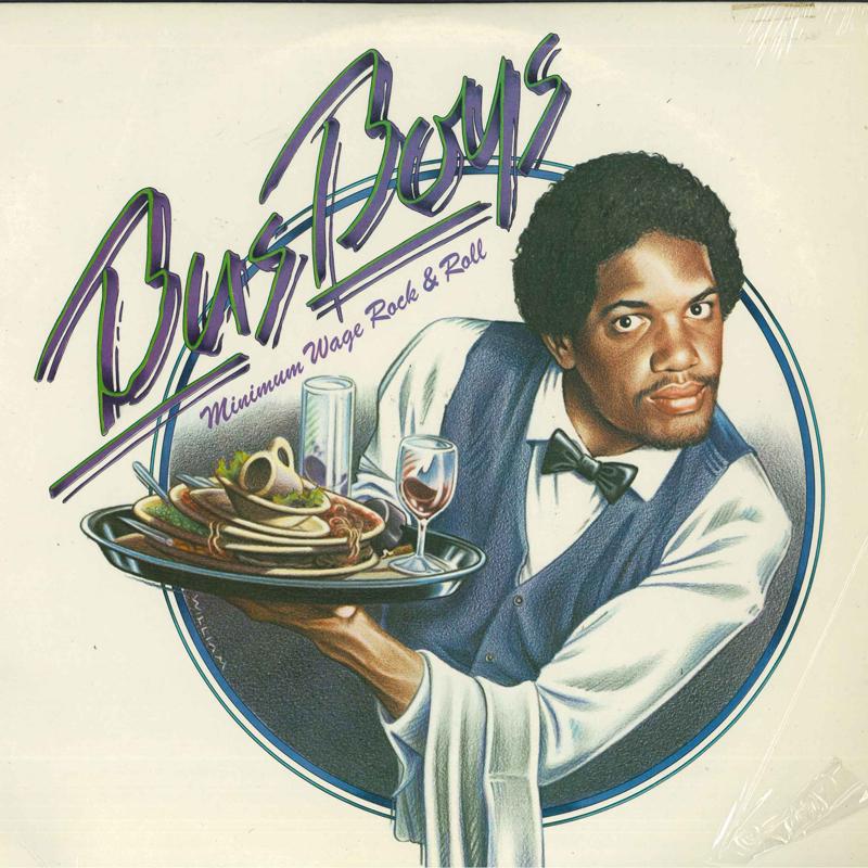 

LP Record BUS BOYS Minimum Wage Rock Roll AB4280 RISTA 1980 US SoulFunk Used