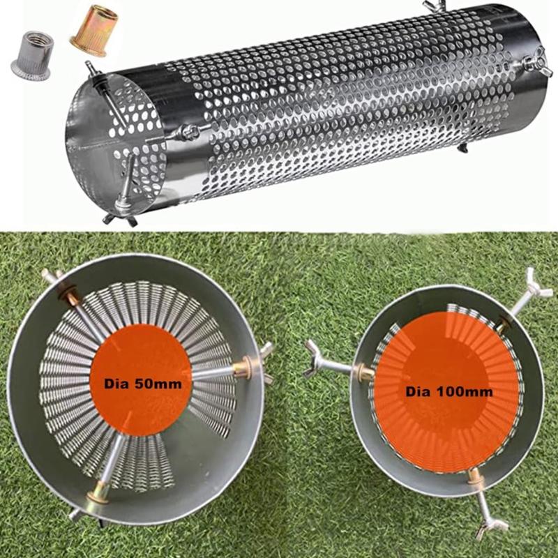 Anti-Scalding Stainless Steel Tent Stove Chimney Guard Efficient Heat Distribution Suitable for Secure Outdoor Activity