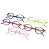 High Definition Women Reading Glasses Men Retro Oval Frame Presbyopia Trendy Blue Light Blocking Far Sighted Eyewear 0+1.0+4.0