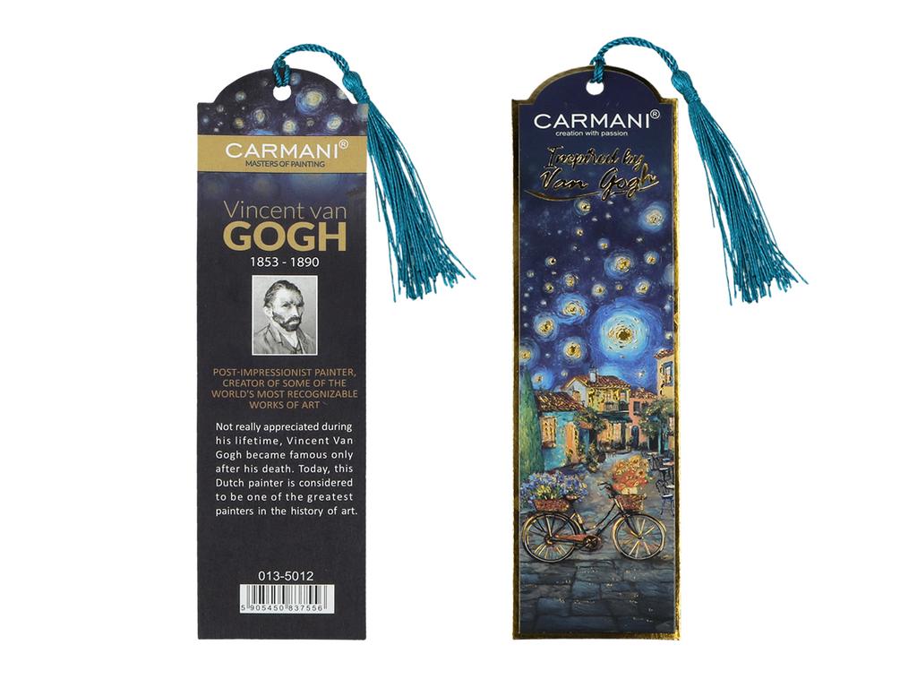 Zestaw 12 Zakładek Do Książki Van Gogh Papierowe Komplet Dla Czytelnika