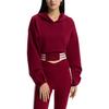 adidas Sudadera FW25 Samuel Gui Yang Co-creada con capucha Pulóver Holgada Rayada Manga Larga Sudadera Mujer sudadera KX4643