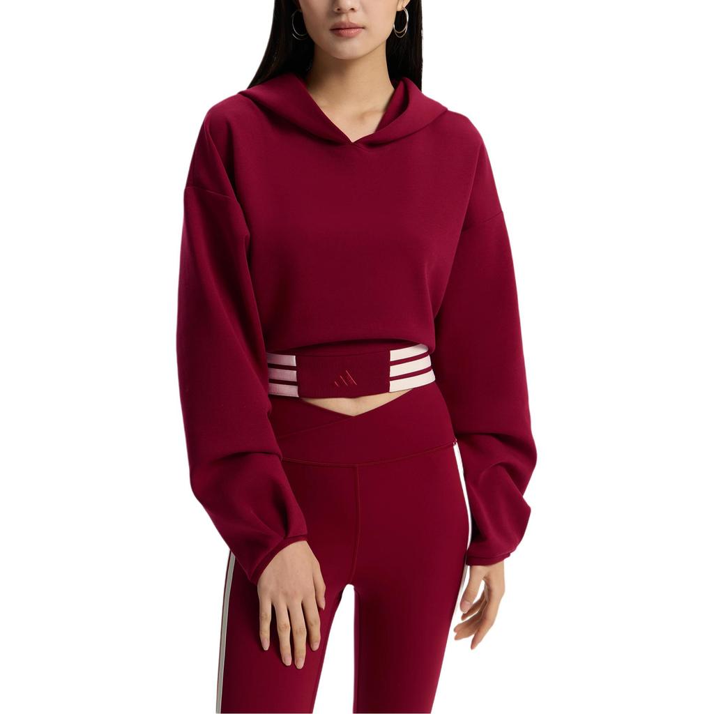 adidas Sudadera FW25 Samuel Gui Yang Co-creada con capucha Pulóver Holgada Rayada Manga Larga Sudadera Mujer sudadera KX4643