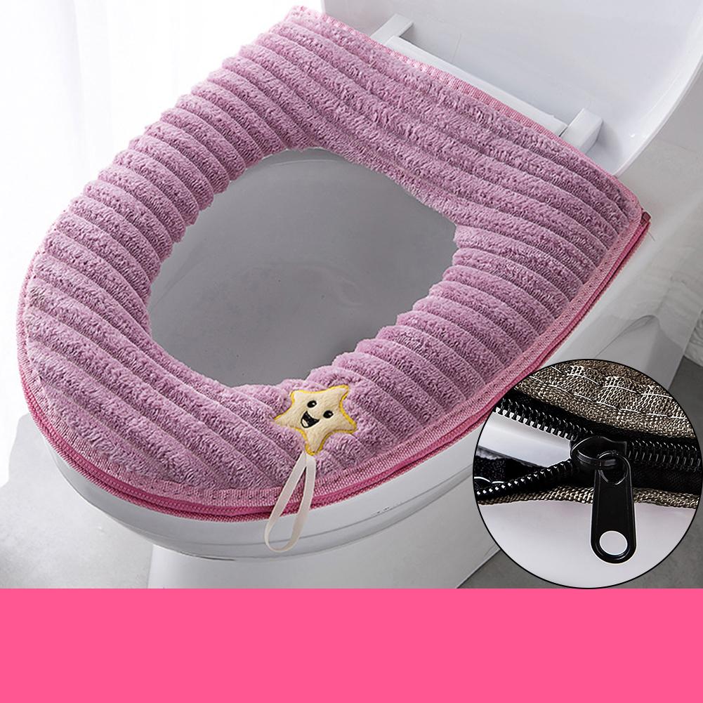 Convenient Toilet Seat Warmer Cover Waterproof Easy Installation Design