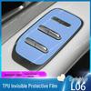 Deep Blue L06 Interior Protective Film for 26 Models - Screen, Gear Shift, and Console Stickers