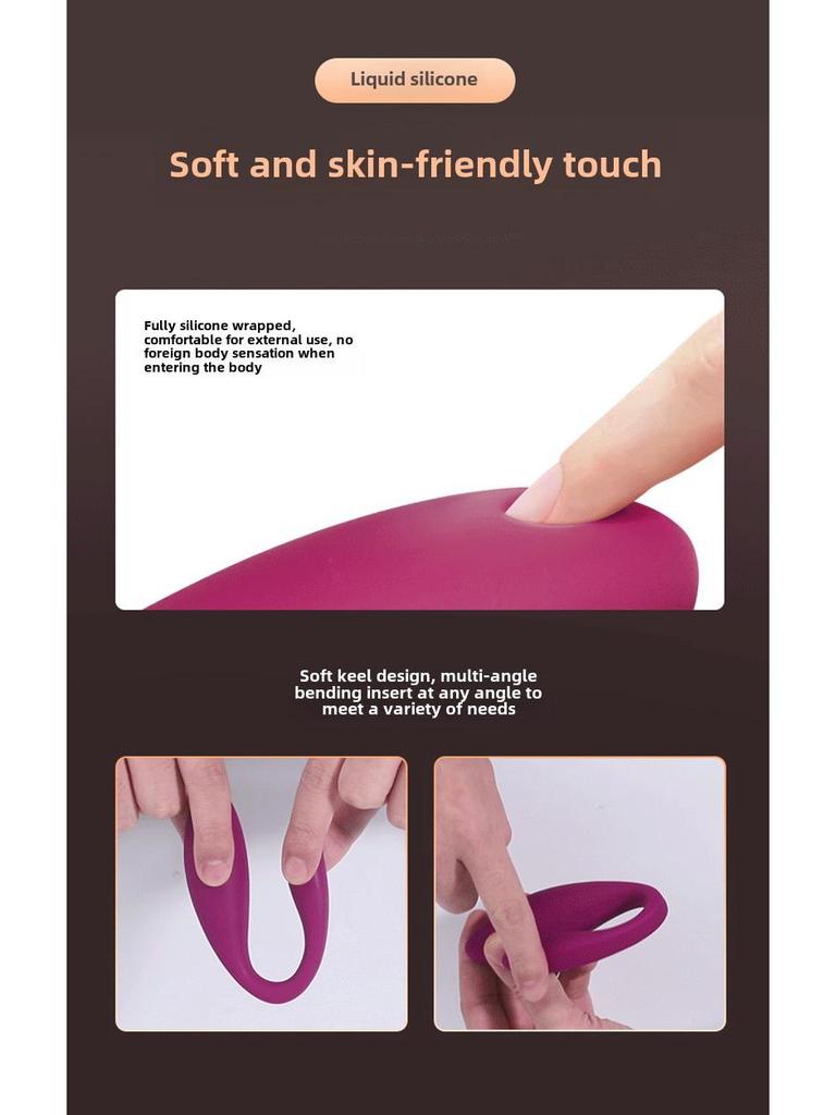 Jiyu Nositelné Multimódové Vibrační Vajíčko s Dálkovým Ovládáním pro Páry