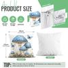 Mushrooms Butterflies Cushions Pillowcase Printed Polyester 45X45Cm Pillow Cover Decorative Sofa Cushions Pillowslip Decor