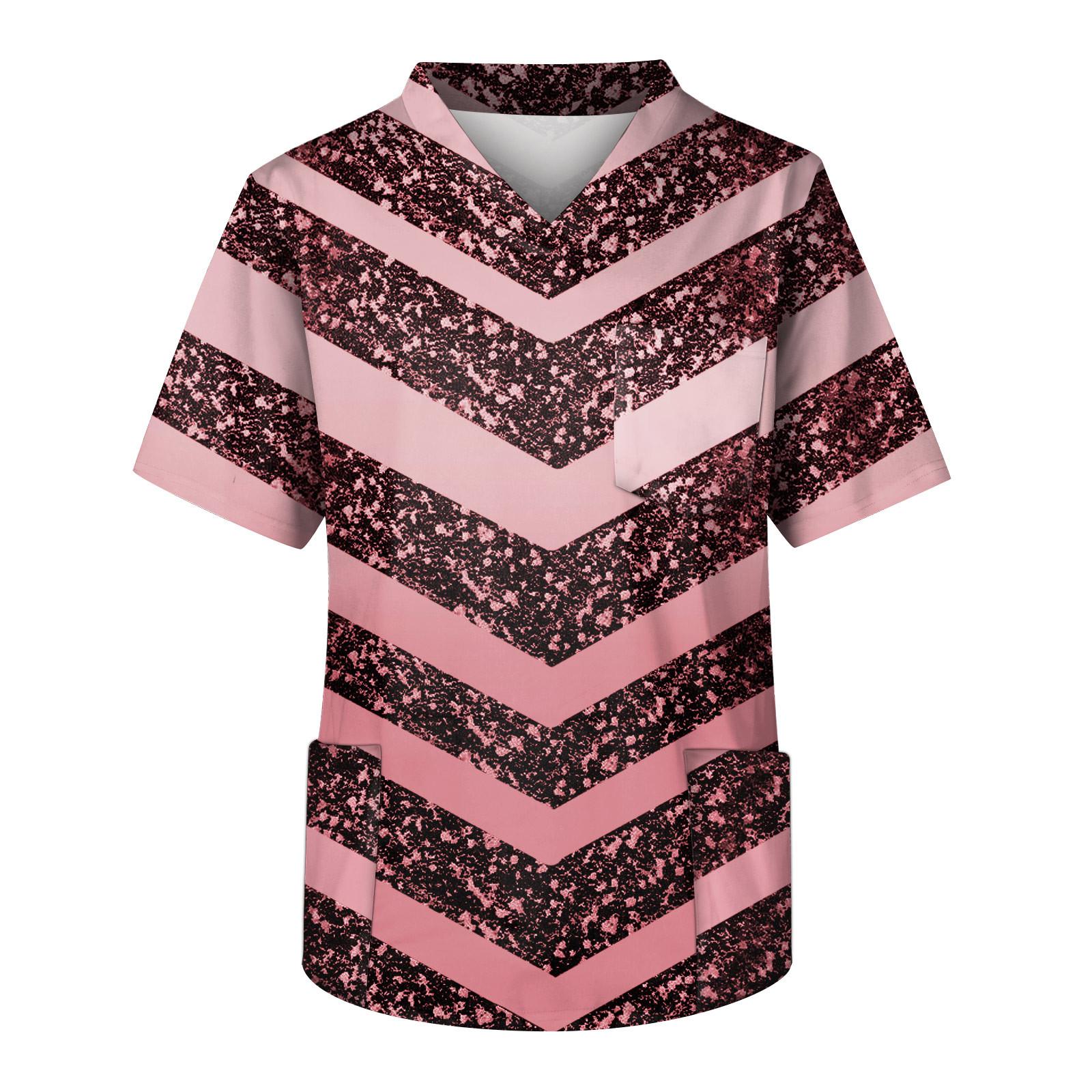 Мужской топ с коротким рукавом и V-образным вырезом с принтом нагрудного кармана XL