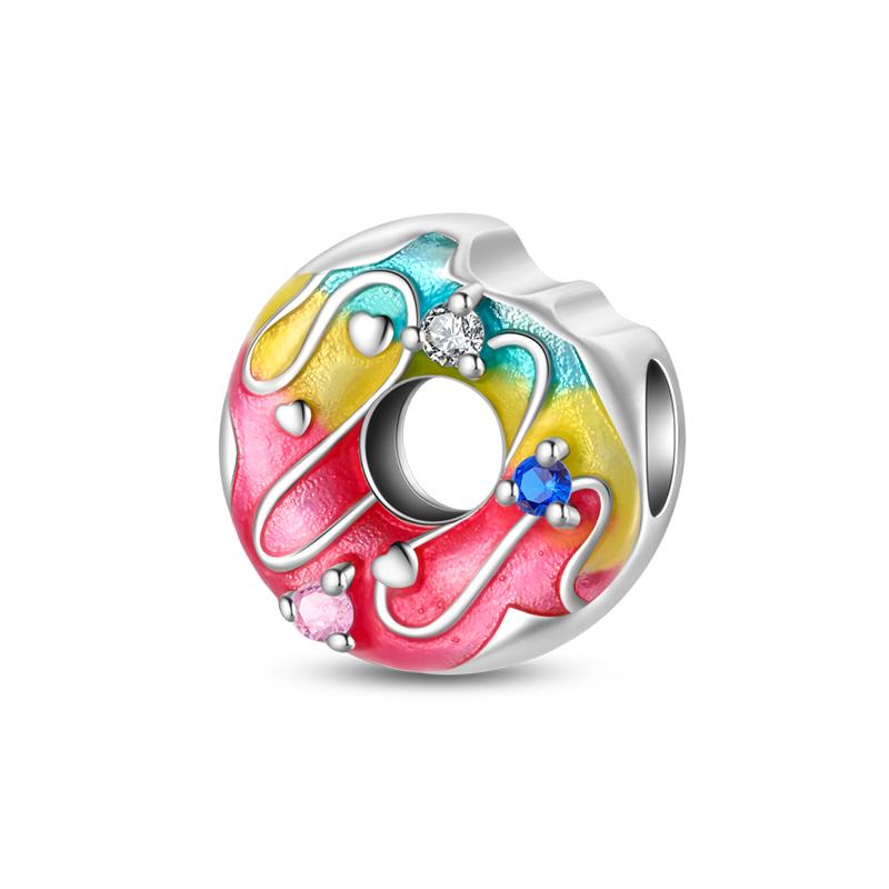 

Мідний Колір Кава Торт Хліб Морозиво Полуденний Чай Пиво Шарми Підвіска Підходить для 3 мм Оригінальних Браслетів DIY Прикраси