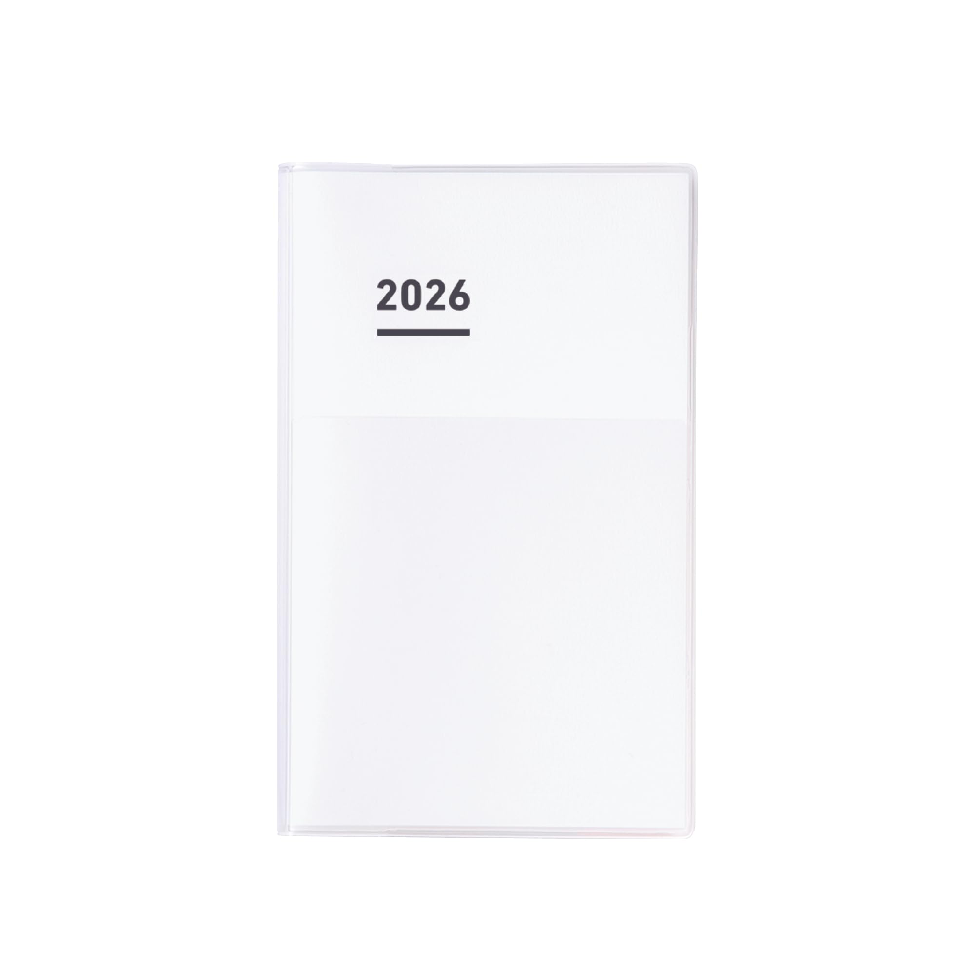 

Kokuyo Jibun Techo DIARY mini Planner 2026 B6 Slim White November Monthly/Weekly Ni-JCMD1W-26 (Starts 2025) белый