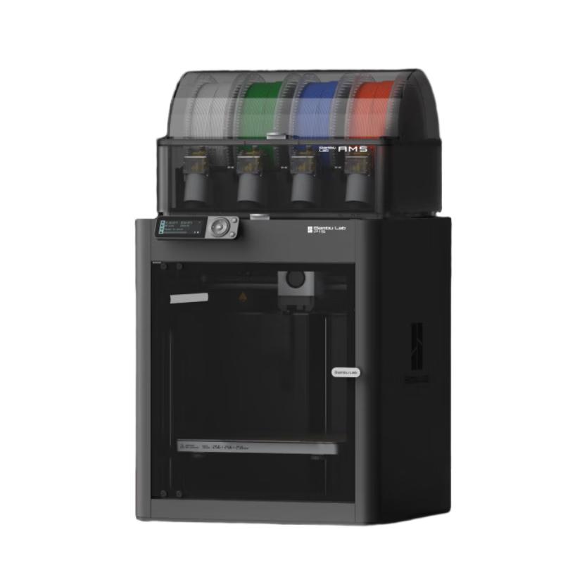 Bambu Lab P1SC High-Speed FDM 3D Printer with Multi-Color Kit