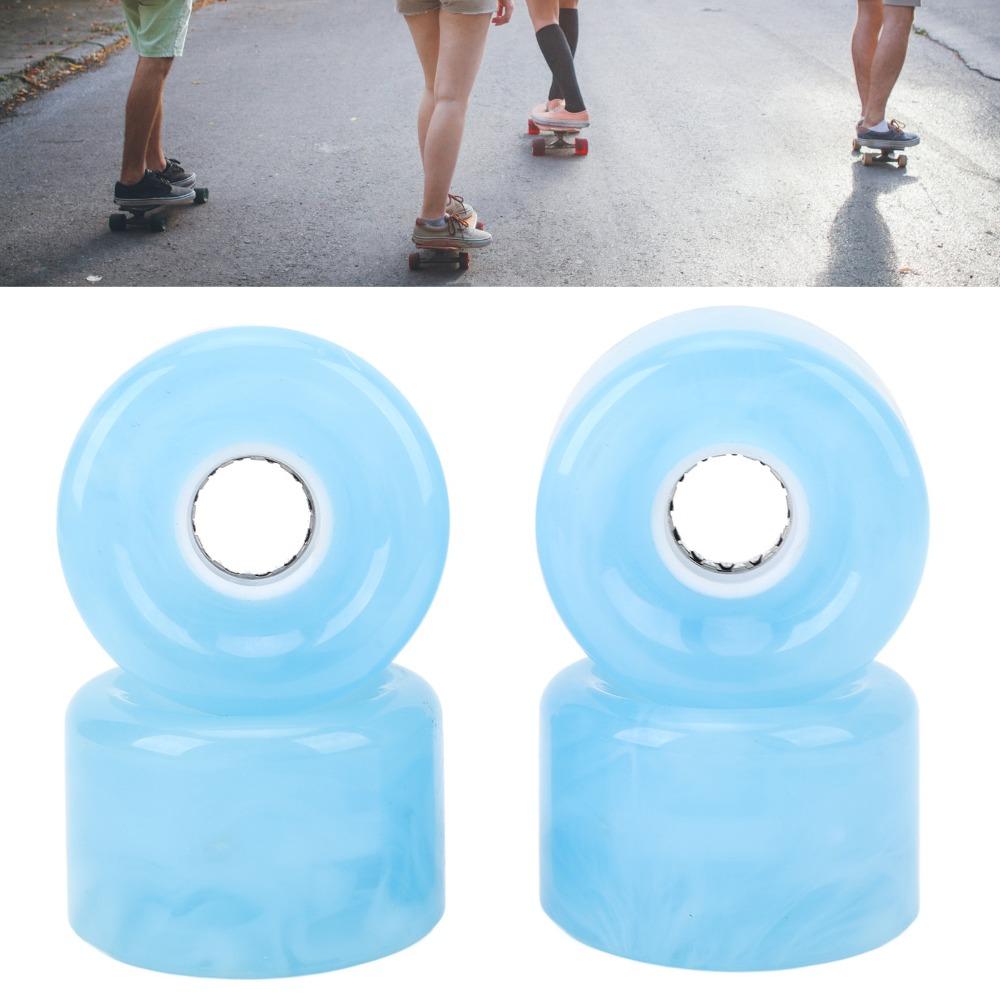 4Pcs 78A Hardness Skateboard Wheel Set 65x43mm Skateboard Replacement Wheels  Street Wheels