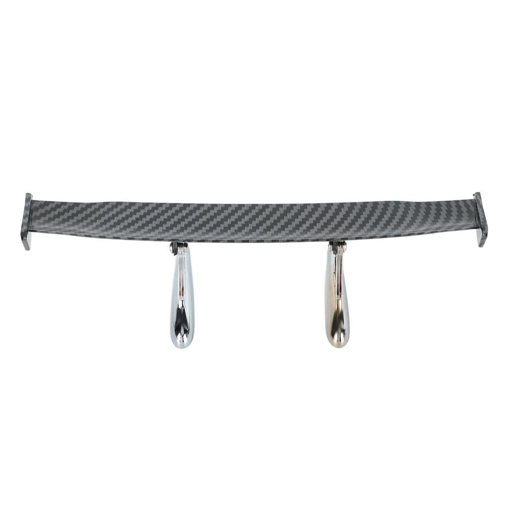 Asa Traseira de Carro Estilo Fibra de Carbono Asa Spoiler GT Tampa da Mala Traseira Decoração Exterior