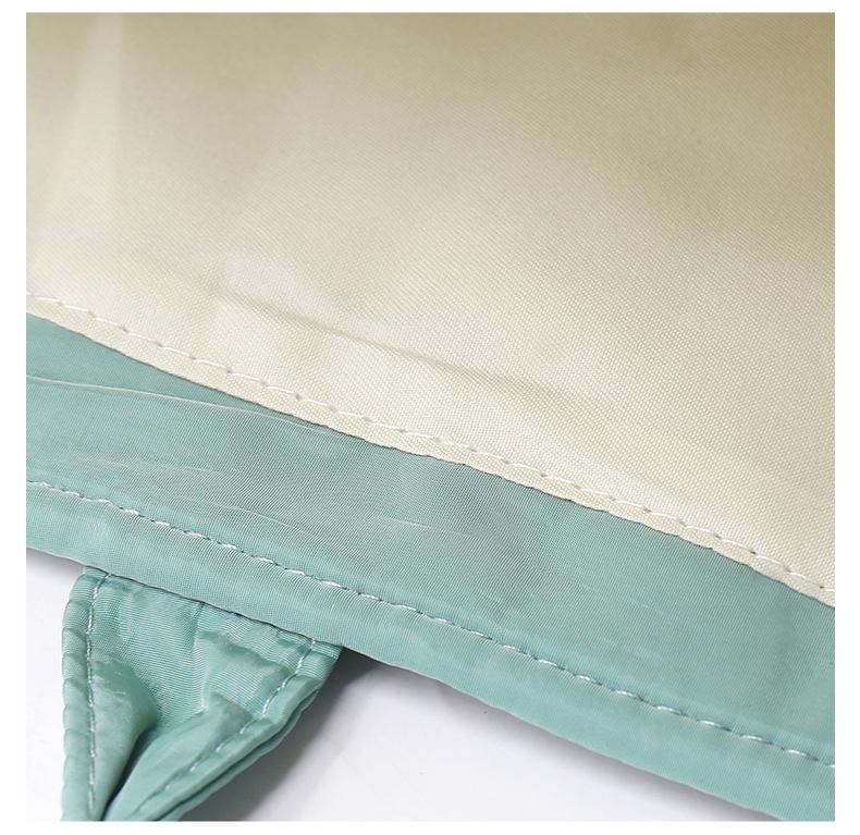 Multi-functional Large Capacity Foldable Cotton Diaper Bag for Moms