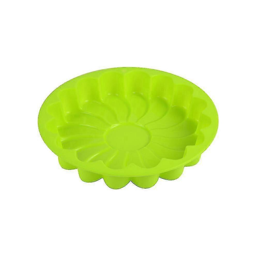 Silicone Baking Cake Mould, Non-stick Cake Pan Silicone Cake Tins, Nonstick & Quick Release Sunflower Baking 1pc