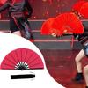 Folding Popping Decoration Lightweight Ornament Boots on The Ground Fan for Stage Performance