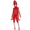 Adult Halloween Squid Outfit With Spandex Polyester For Stage Performances And Costume Parties