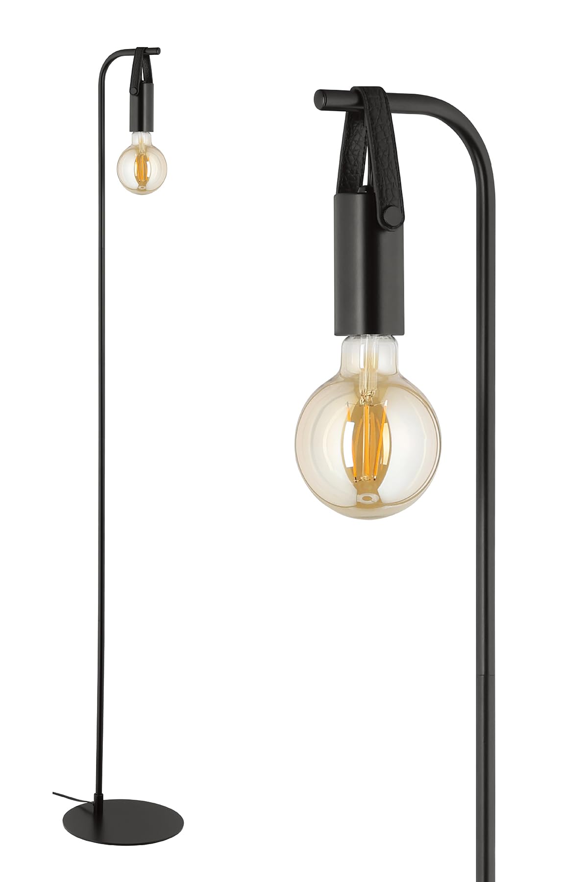 

EGLO Торшер Напольная лампа Напольный светильник Торшер Стойка Светильник Непрямое освещение Стильный Скандинавский Антикварный Ретро Простой Светодиодный Торшер Яркий Дизайнер интерьера чёрный