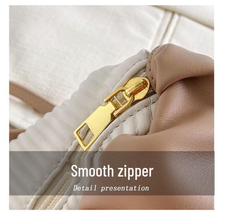 Vertical Stripes Handbag 2025: Stylish and Versatile Shoulder Messenger Bag for Women.