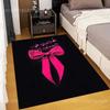 Musical Notes and Bow Art Carpet for Living Room Bedroom Sofa Creative Doormat Home Decor Area Rugged Non-slip Mat Large Size