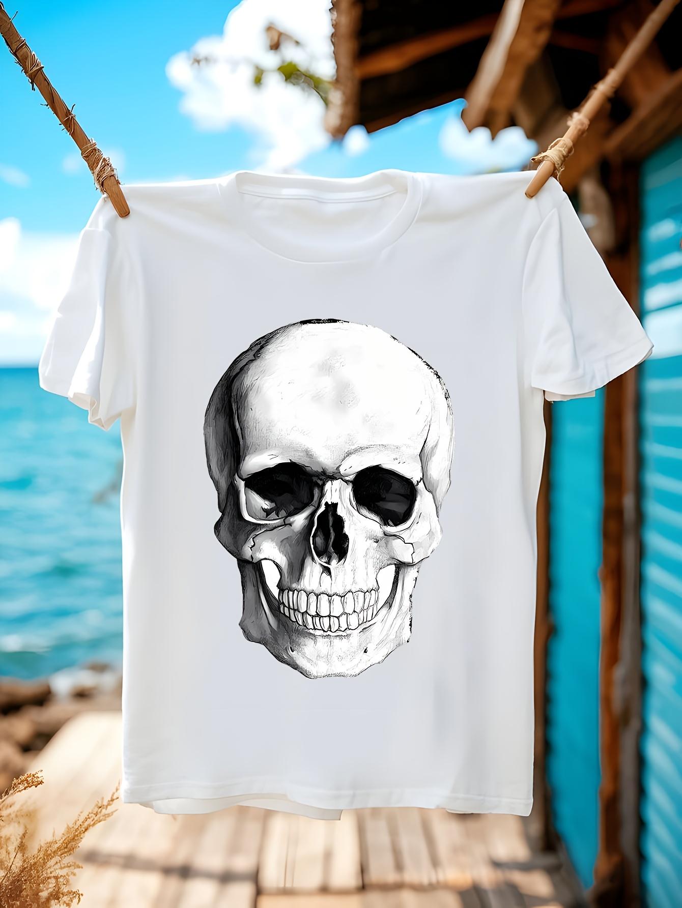 Skull Skeleton Graphic Tshirt Graphic Tshirt - Horror Mov... XXXL
