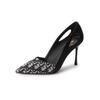 Niche Pointed Single Shoes Women's Shallow High Heels Women's Thin Heels  New Temperament Celebrity Trendy Fashion Women's Shoes