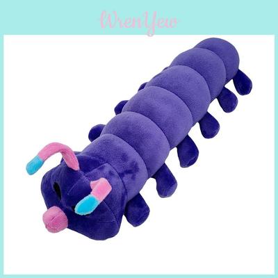 Luxuriöses 37cm Poppy Playtime Raupen-Plüschtier Huggy Wuggy Lila Puppe