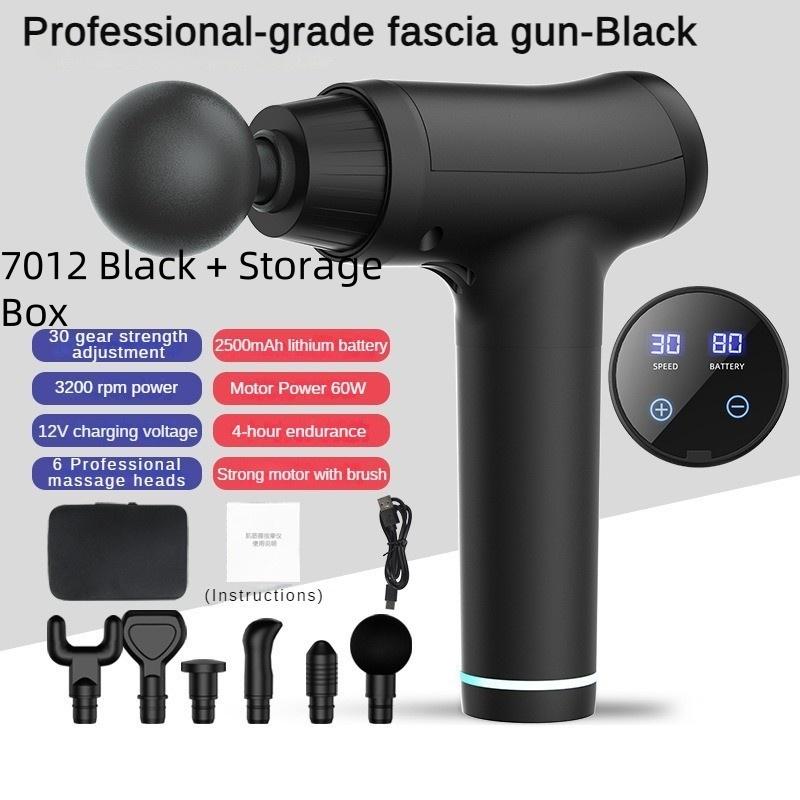 Mini Brushless Motor Multi Gear Adjustment Massager Muscle Relaxation Impact Fascial Gun Professional and Efficient Lithium Battery Massage Equipment