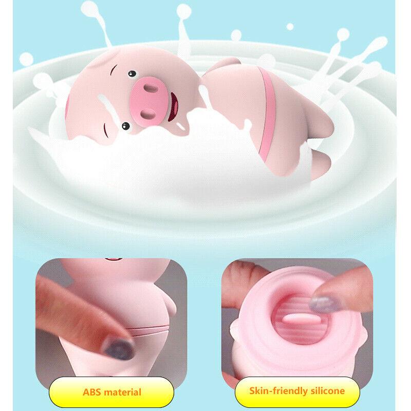 10 Frequency Cute Pig Sucker Vibrator Nipple Clitoris Sucking Breast Massager Female Masturbation Orgasm Supplies Adult Sex