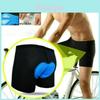 Pantaloni Intimo da Bicicletta Imbottiti con Spugna ad Alta Densità e Gel 3D per Lunghe Distanze